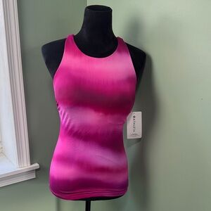 NWT Athleta Vibrant Pink swim top 34D/DD